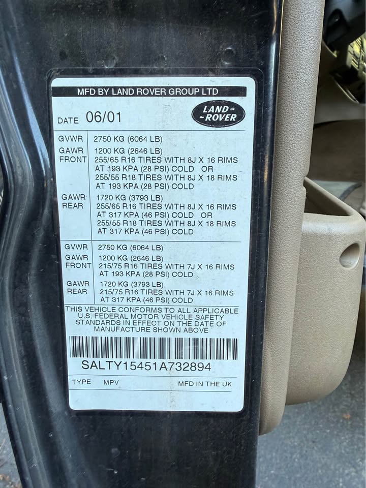 2001 Land Rover Discovery Series II · SE Sport Utility 4D in Truckee, CA (photo 9) — photo 9