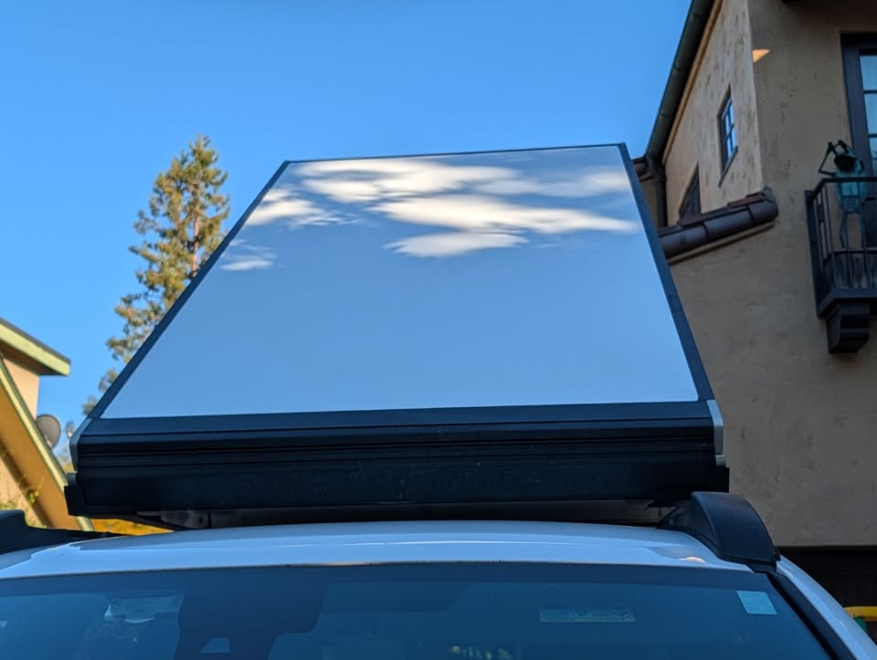 GFC V2 Camper, White, for 3rd Gen Tacoma w 5ft bed in Palo Alto, CA (photo 4) — photo 4