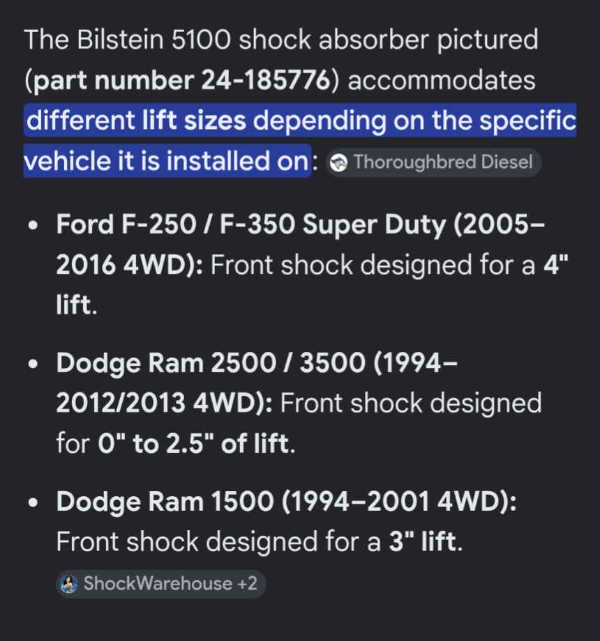 Bilstein shocks 2-4" lifted F250/350 trucks in Tucson, AZ (photo 7)