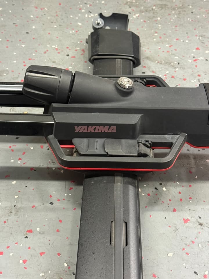 Yakima Roof Rack Rails with Bike Rack and Front Tire Holder in Tucson, AZ (photo 2)