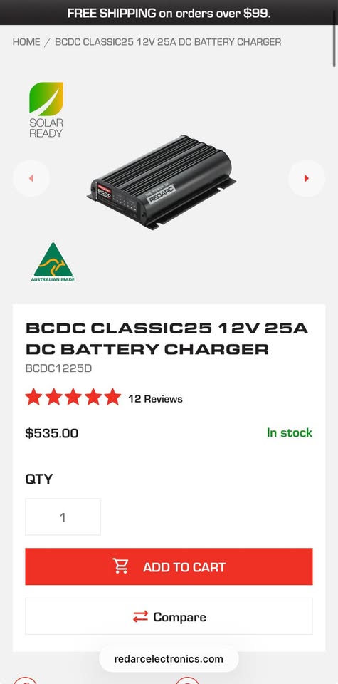 Redarc BCDC 12v battery charger in Camas, WA (photo 2) — photo 2