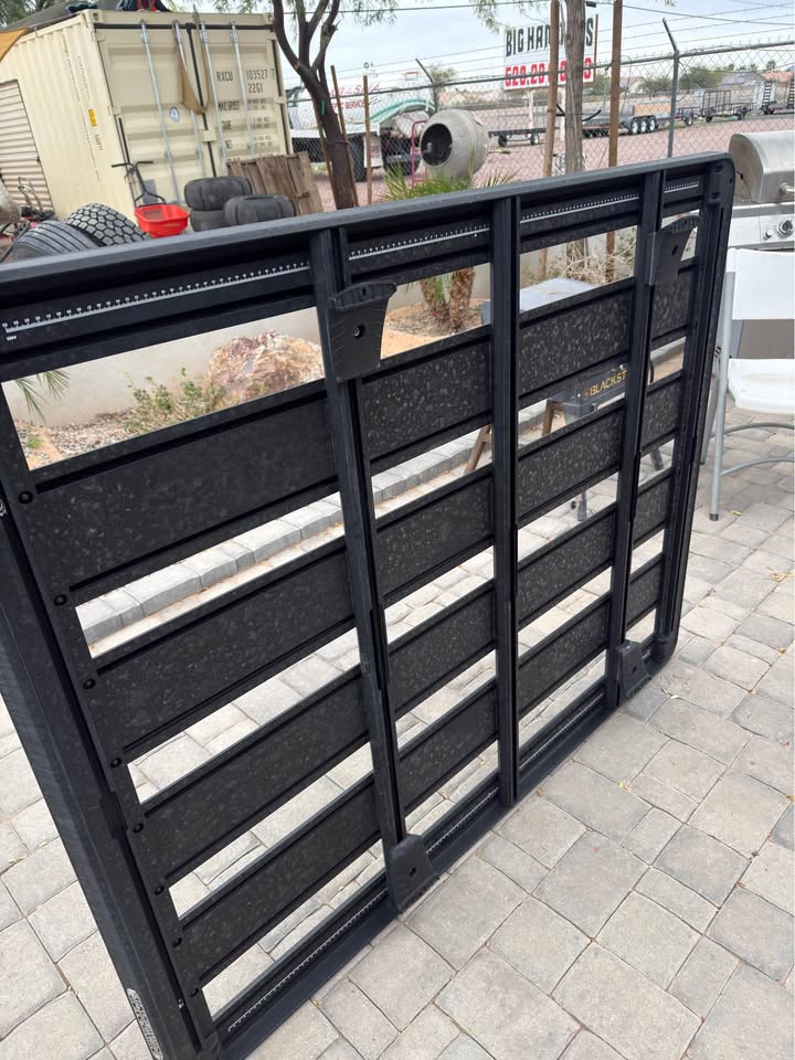 2024 F-350 Rhino-Rack black roof rack in Casa Grande, AZ (photo 3)