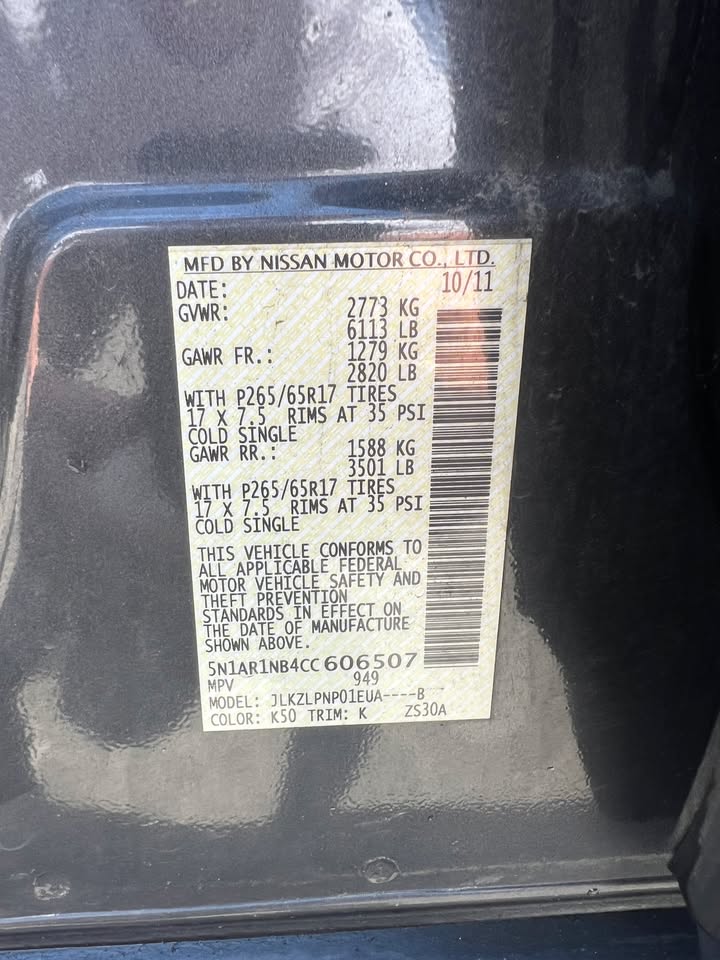 2012 Nissan Pathfinder (photo 12) — photo 12