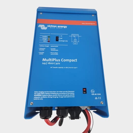 Victron Energy Multiplus Compact Inverter/charger 24v/1600va/40amp in (photo 1)