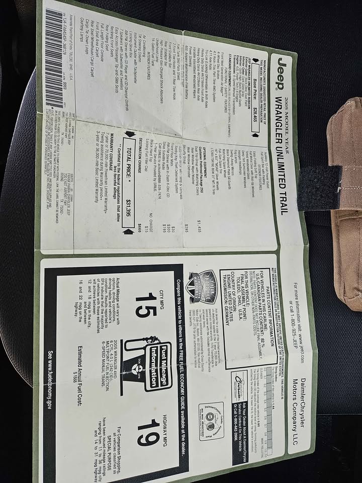 2005 Jeep Wrangler Unlimited · Rubicon Sport Utility 4D in Conroe, TX (photo 8) — photo 8