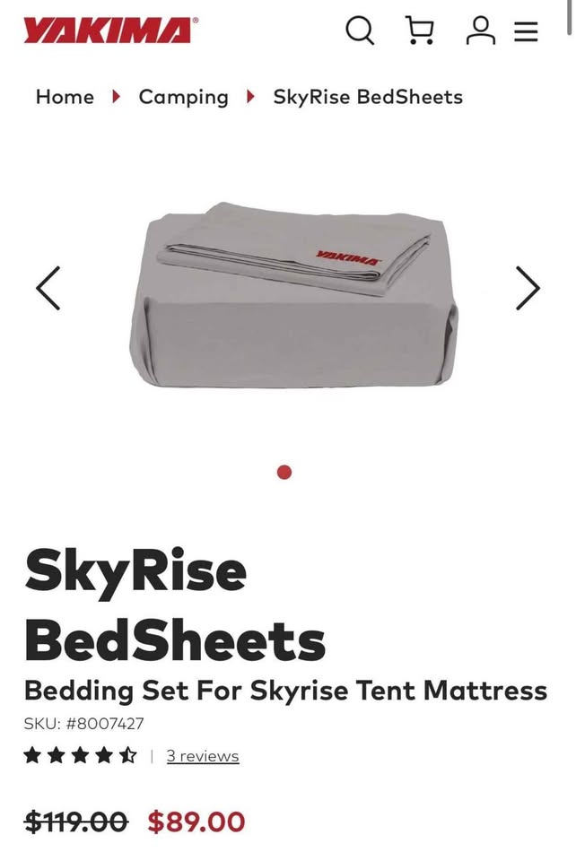 Yakima Skyrise HD Roof Top Tent With Extras in Wilton, CA (photo 4) — photo 4