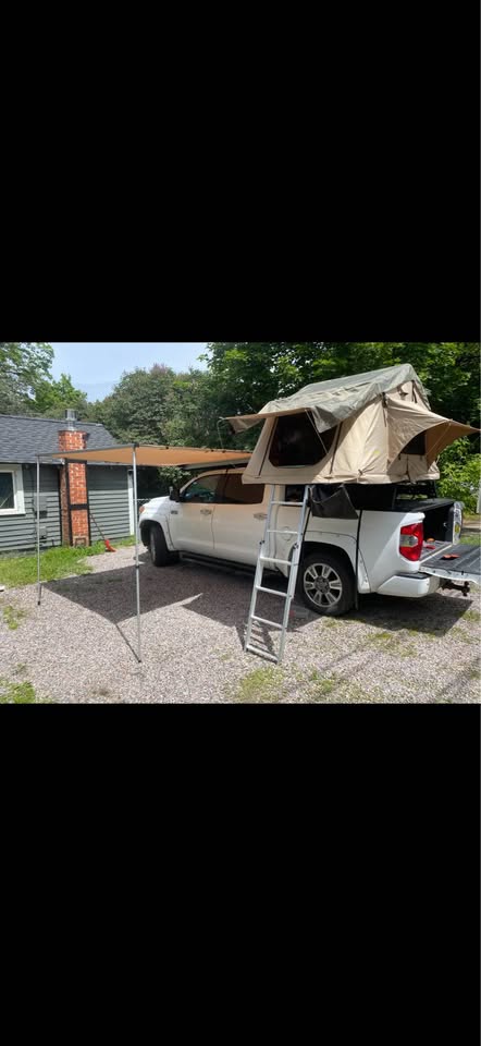 Smittybilt Rooftop Tent and Truck Bed Top Overland Set up in Missoula, MT (photo 7) — photo 7
