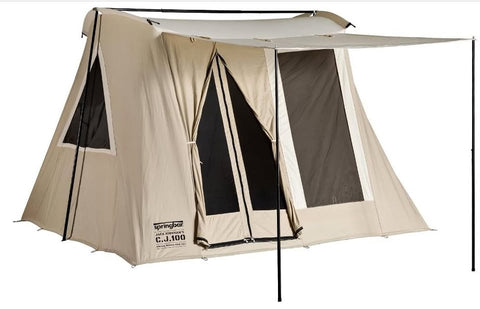 Springbar 10x10 includes storm fly and ground tarp
