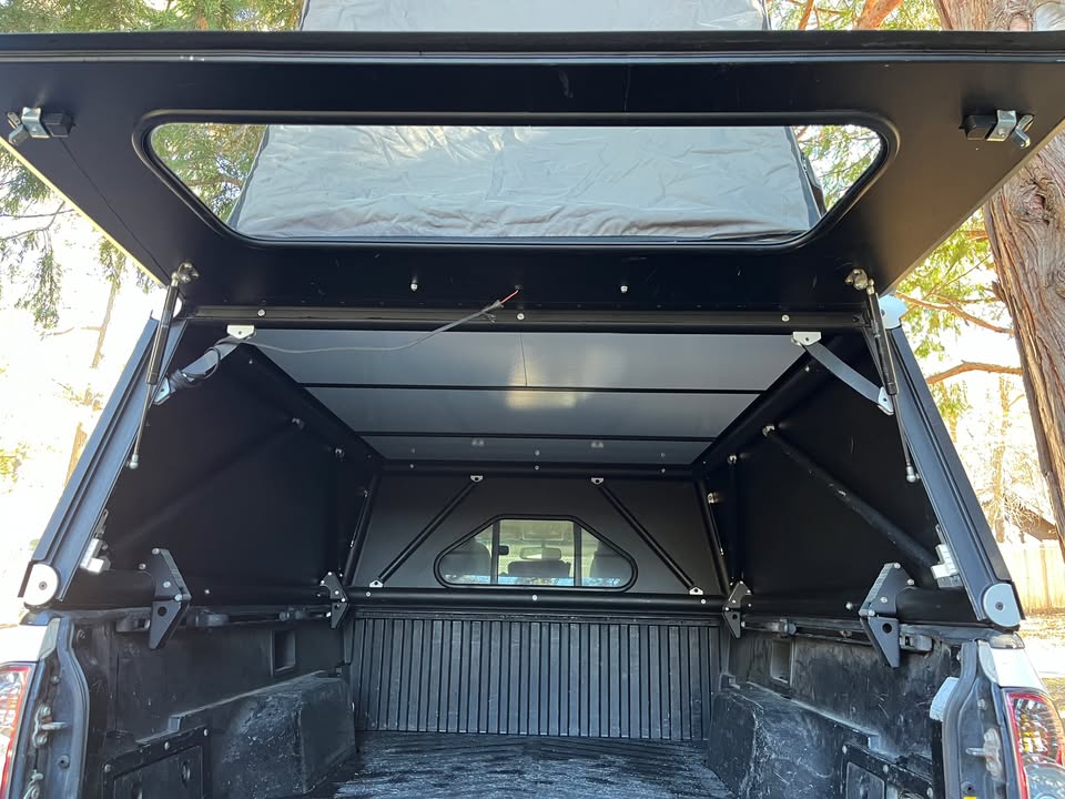 GFC Go Fast Camper Platform Tent for 2nd Gen Toyota Tacoma 6ft bed in Idyllwild, CA (photo 4) — photo 4