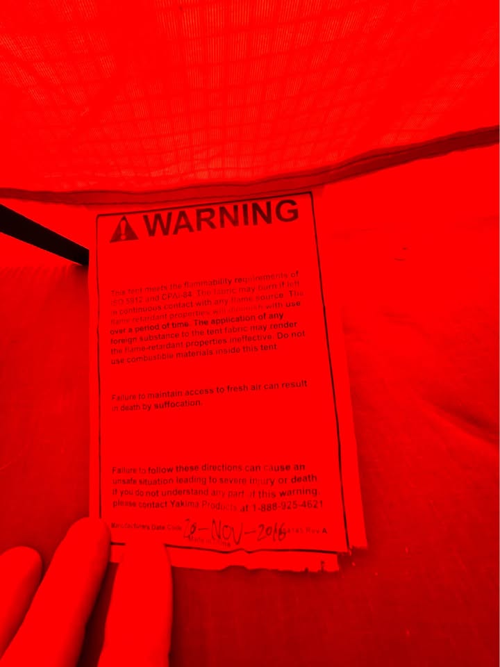 Yakima 2016 SkyRise Roof Tent *TENT ONLY* in Taylorsville, UT (photo 10) — photo 10