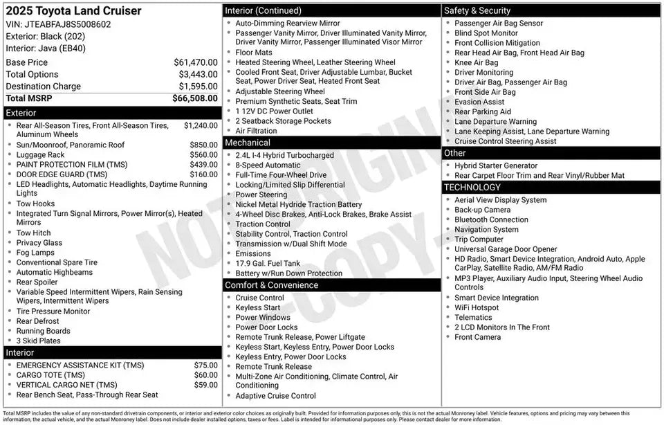 2025 Toyota Land Cruiser in Bee Cave, TX (photo 11) — photo 11