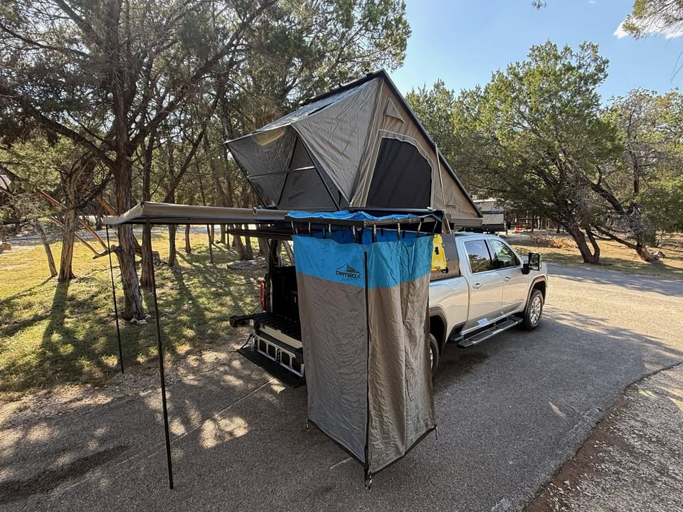 2025 DirtBox Overland Canopy Camper, Fits 2020+ Chevy GMC 2500 3500 in Austin, TX (photo 11) — photo 11