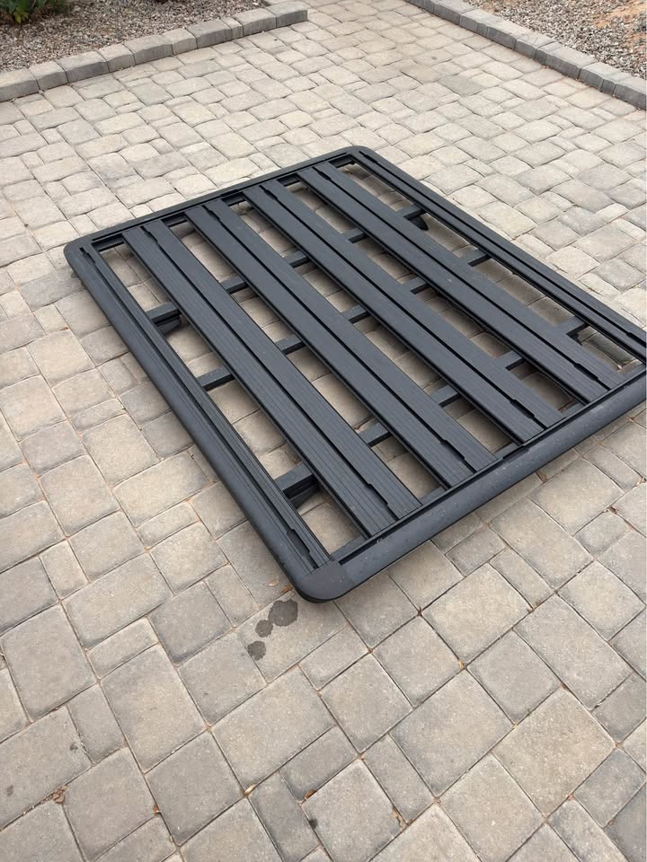 2024 F-350 Rhino-Rack black roof rack in Casa Grande, AZ (photo 4)