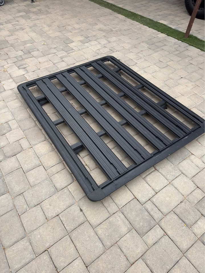 2024 F-350 Rhino-Rack black roof rack in Casa Grande, AZ (photo 5)