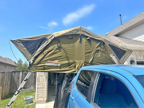 23zero Breezeway 56 and Yakima Outpost HD rack currently setup for a 3rd gen Tacoma