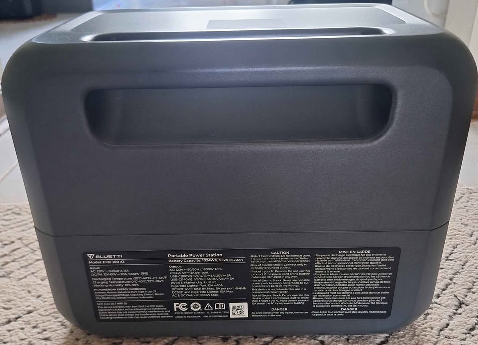 BLUETTI Elite 100 V2 portable power station in Washington, NJ (photo 2)