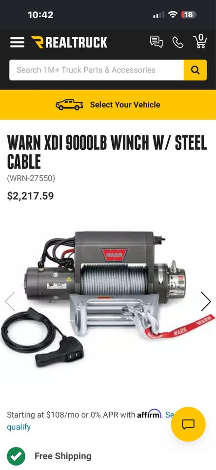 WARN xd 9000i winch in Des Moines, WA (photo 4) — photo 4