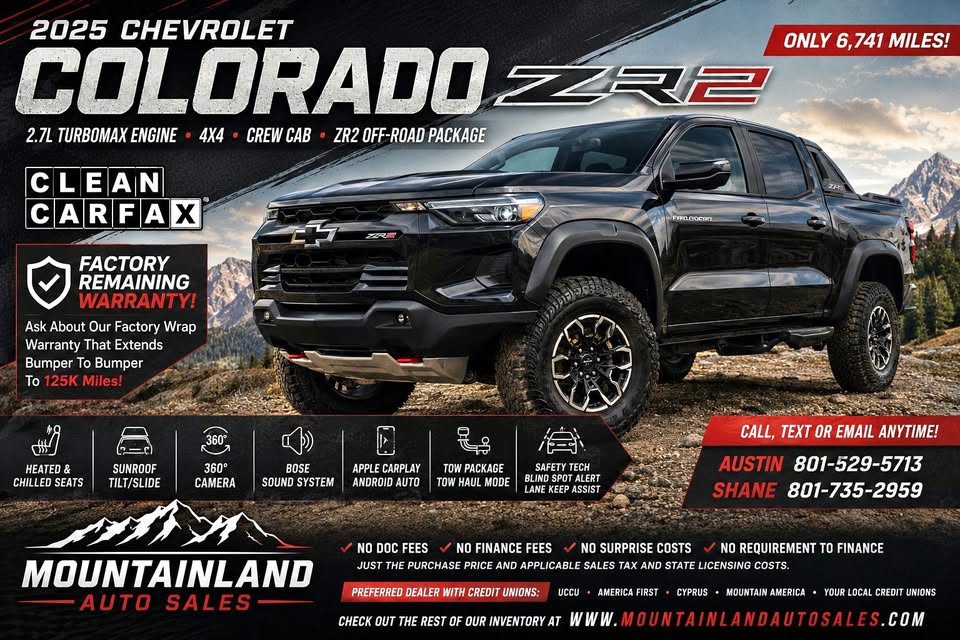 2025 Chevrolet Colorado ZR2 in Heber City, UT (photo 1) — photo 1