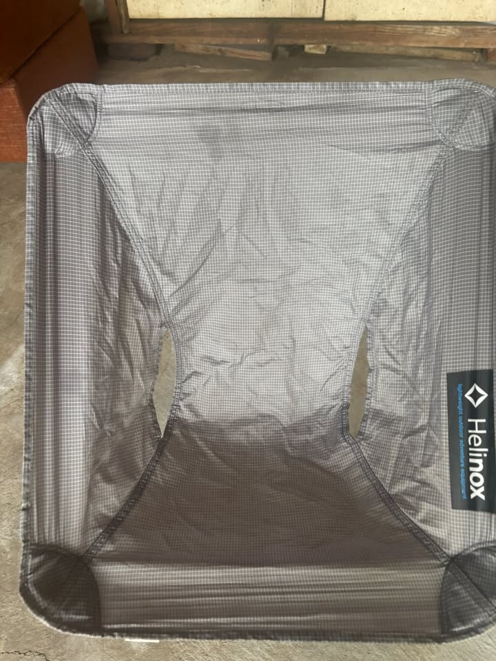 Backpacking Helinox Chair Zero — Yellow Frame, Lightly Used in Oakland, CA (photo 2) — photo 2