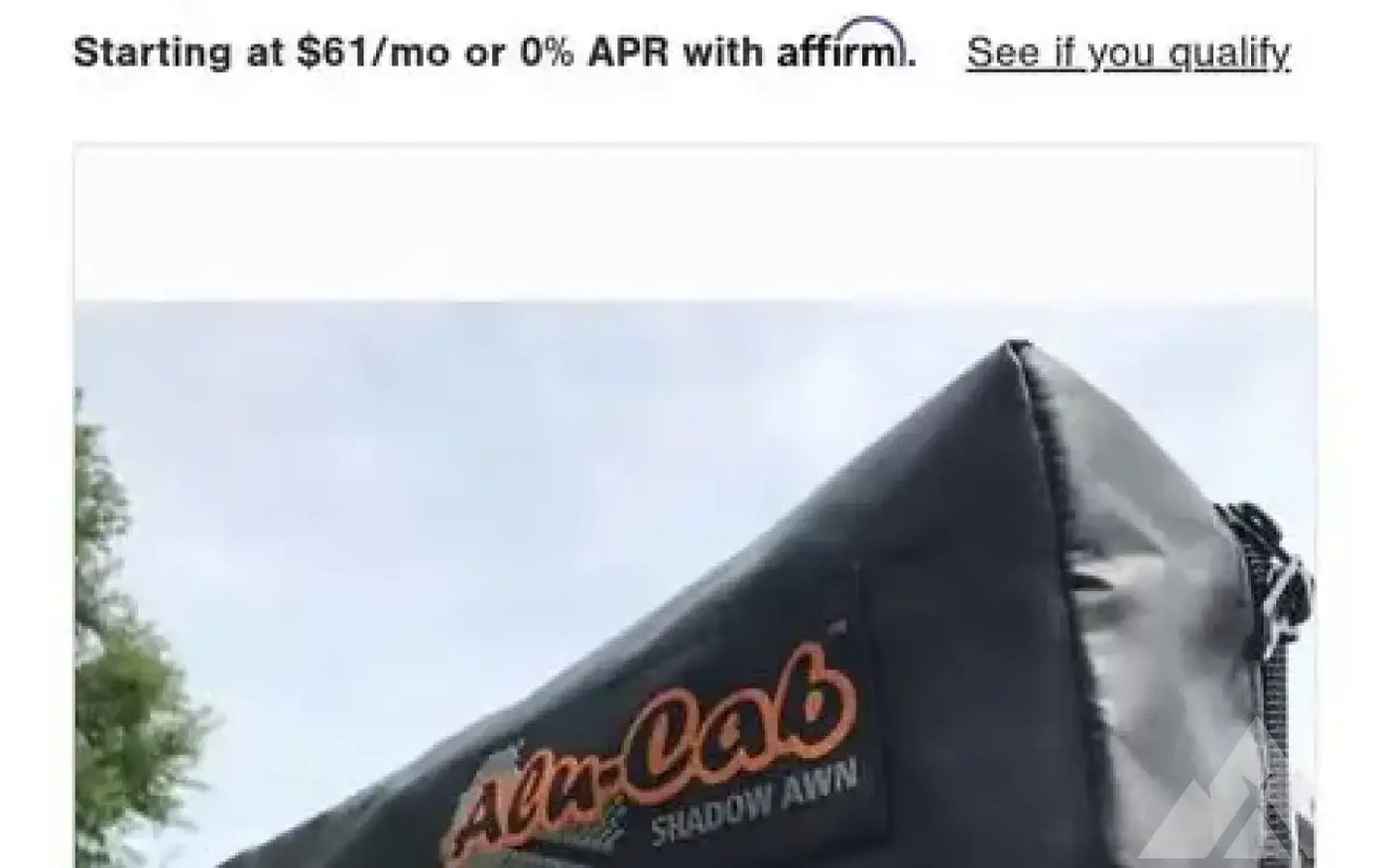 Alu-Cab camper awning — used camp awnings for sale (photo 3) — photo 3