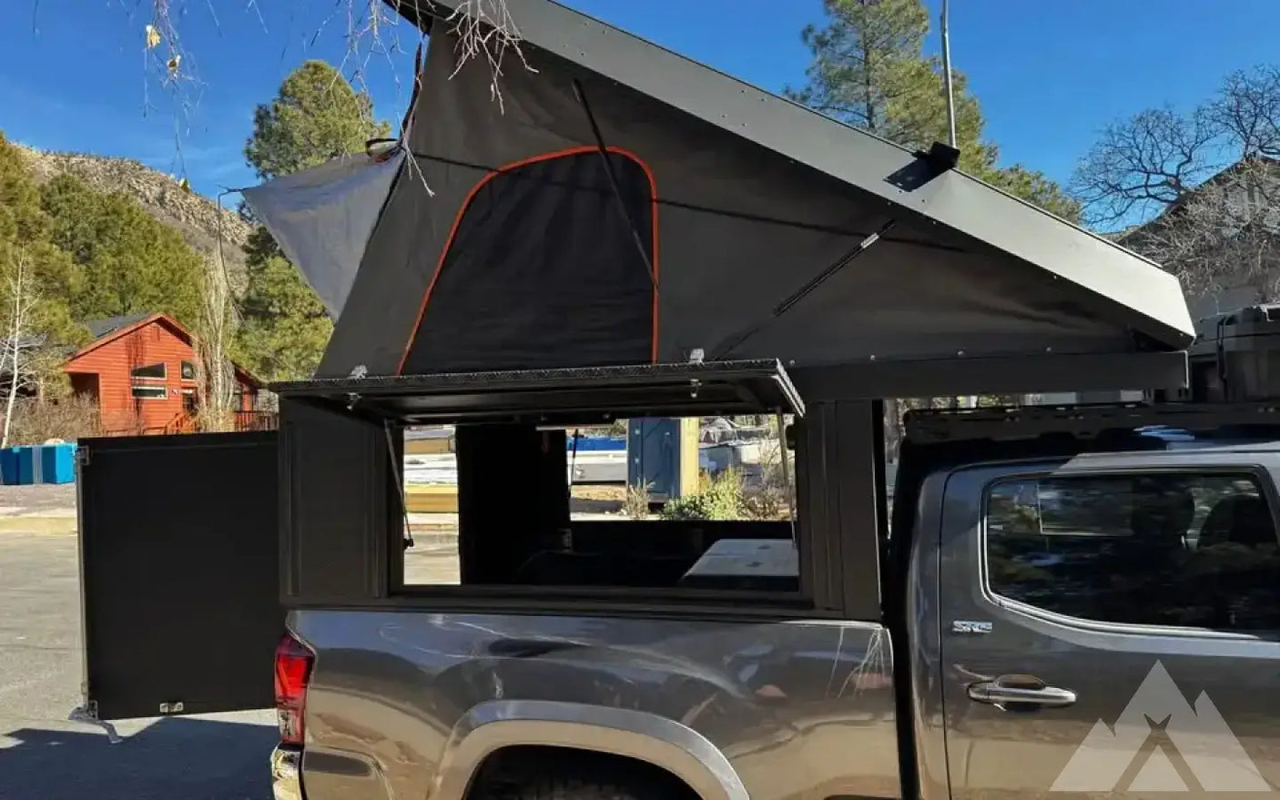 Alucab canopy camper (fits 6ft bed) — used for sale in Flagstaff, AZ (photo 3)