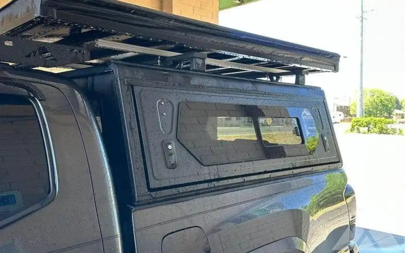 AluCab Contour Canopy 3rd Gen Tacoma Short Bed — used for sale in Provo, UT (photo 2) — photo 2