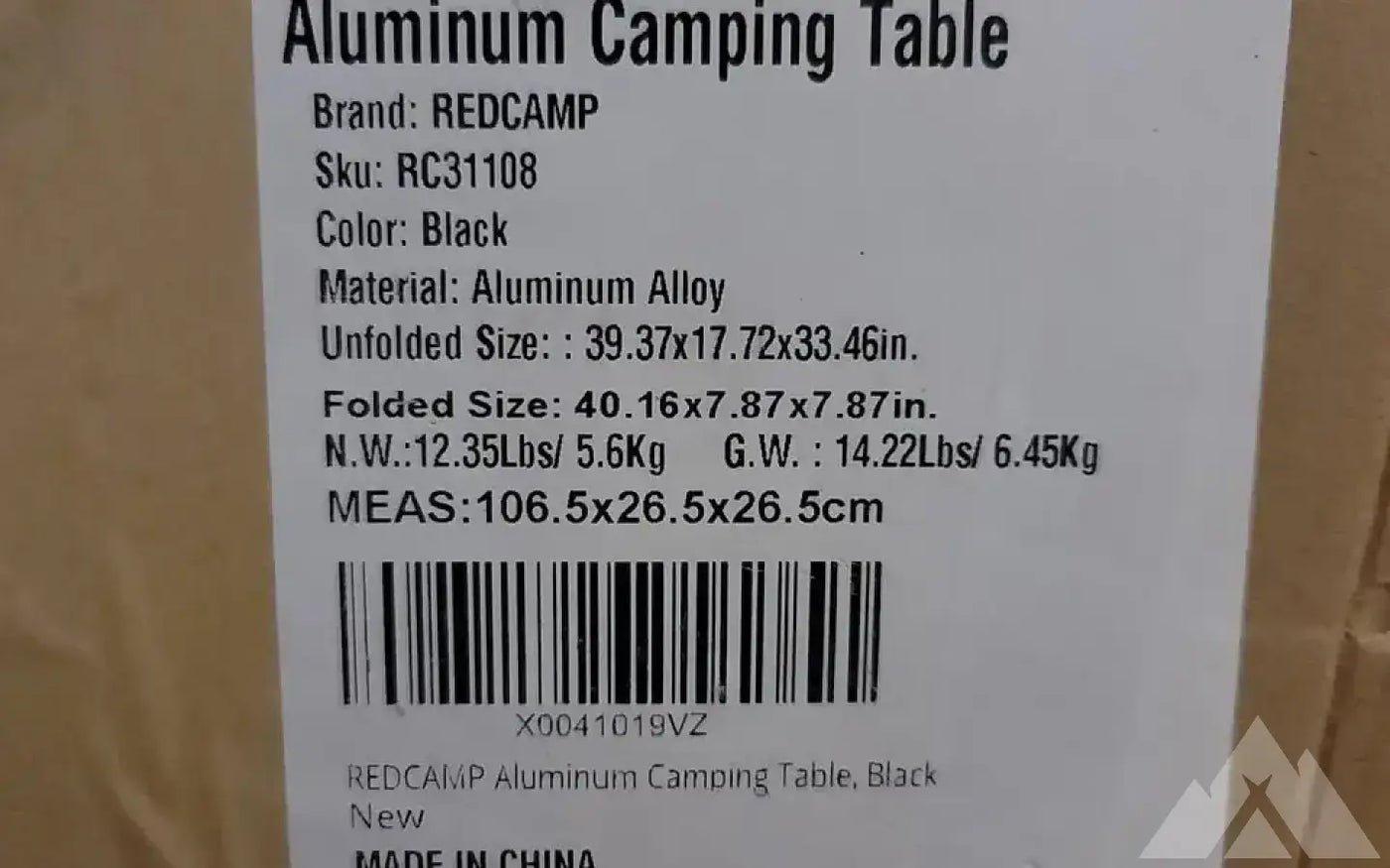 Aluminum Camping Table — new camp furniture for sale (photo 3) — photo 3