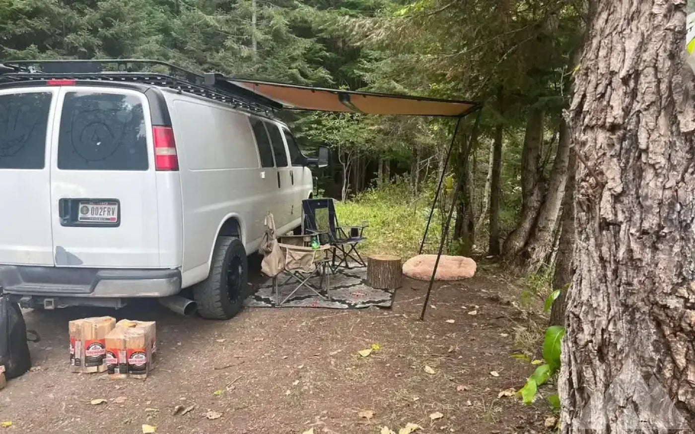 ARB awning with LED lights — used camp awnings for sale (photo 2) — photo 2
