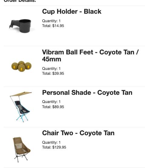 Helinox Chair Two (with accessories bundle)) in Hawaiian Gardens, CA (photo 2) — photo 2