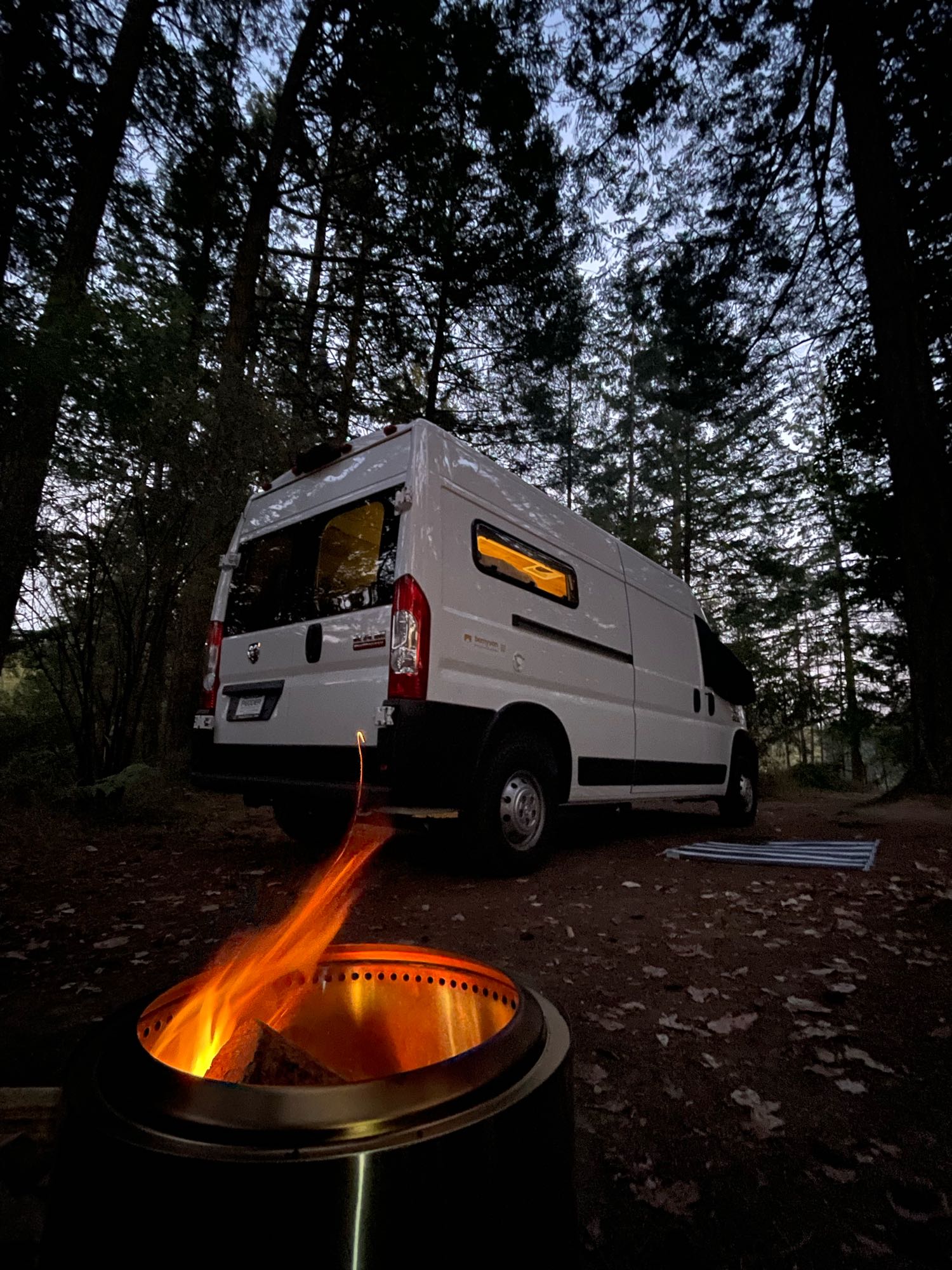 "Ramrod" 2022 Promaster, 3-4 days off grid! Hot shower! Luxury Amenities