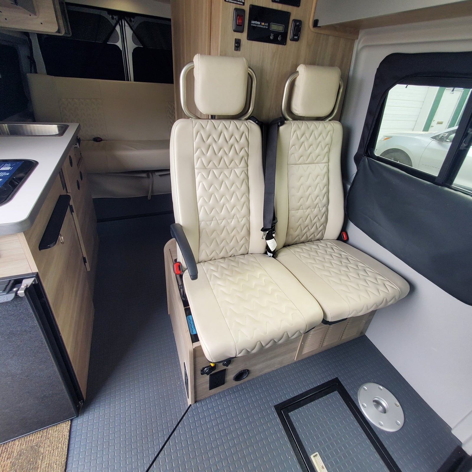 and front seats