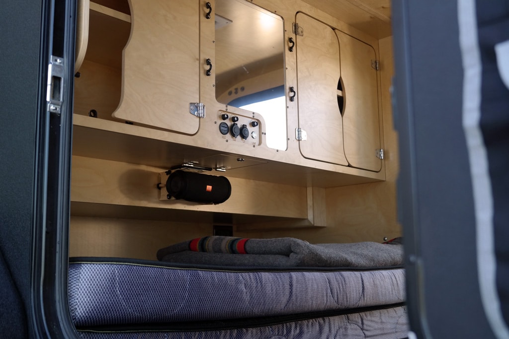 ready for your next RV rental adventure.|Inside this cozy RV rental