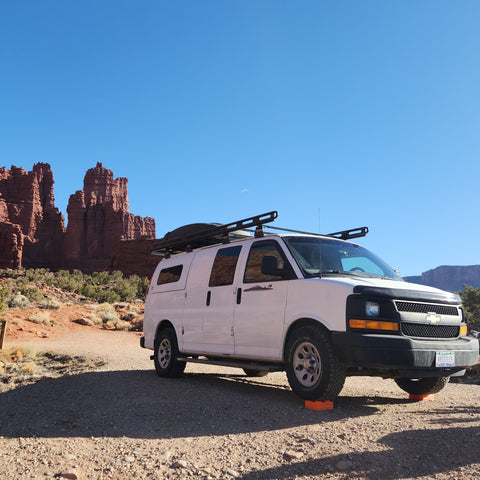 The VanLorean, A Desert and Ski Ready AWD overland rental