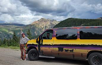 Escape the City for Adventure and beyond in your own Muraled Campervan!!! overland rental