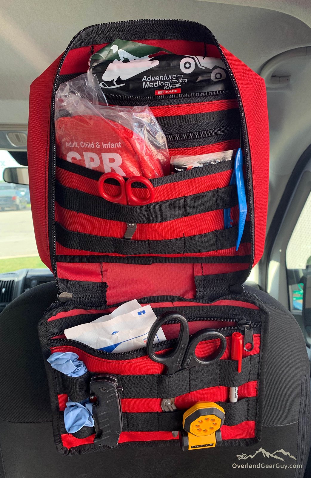 First Aid Kit Headrest Pouch - IFAK — Overland Gear Guy (photo 3) — photo 3