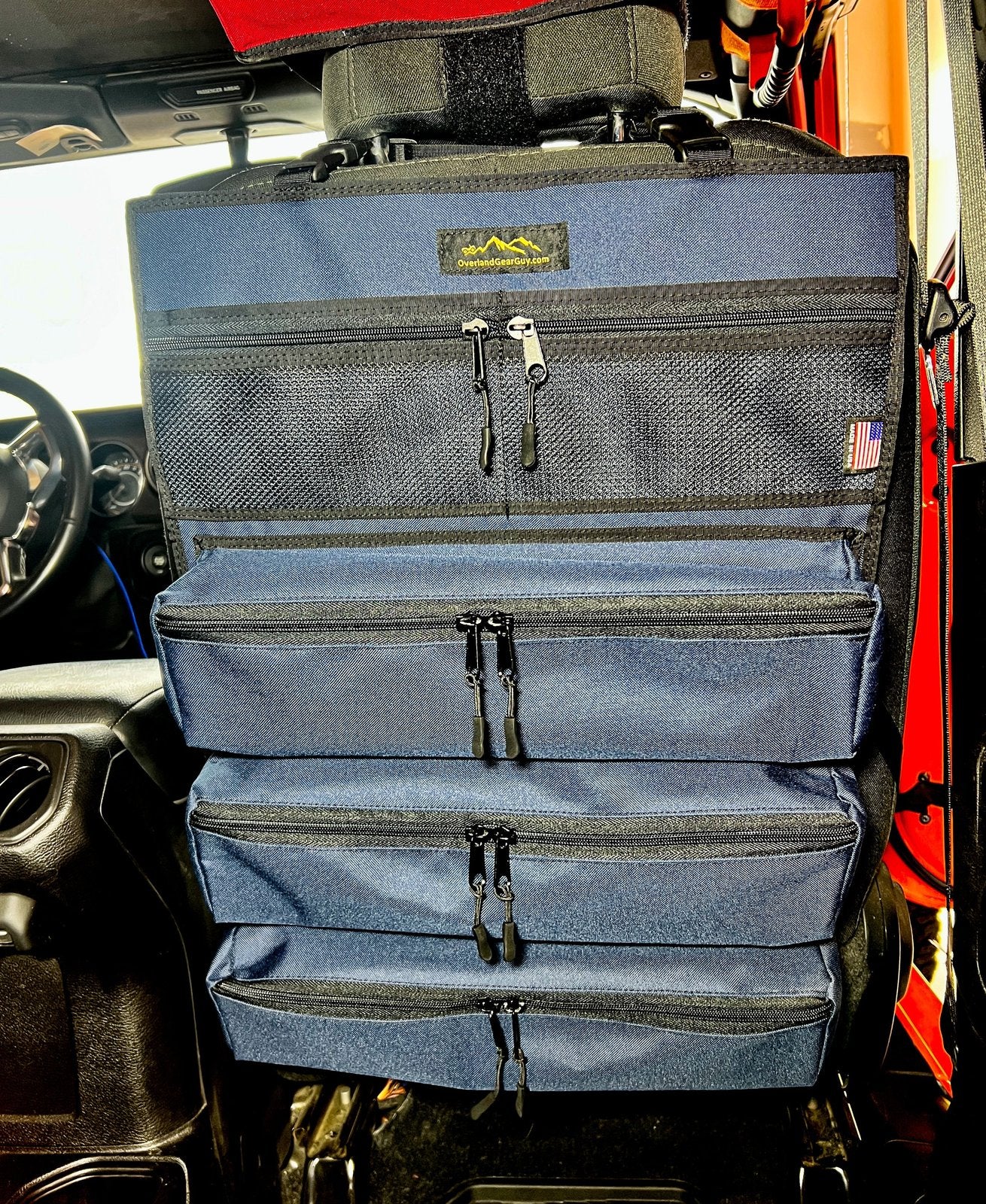 Poplar Seat Organizer — Overland Gear Guy (photo 2) — photo 2