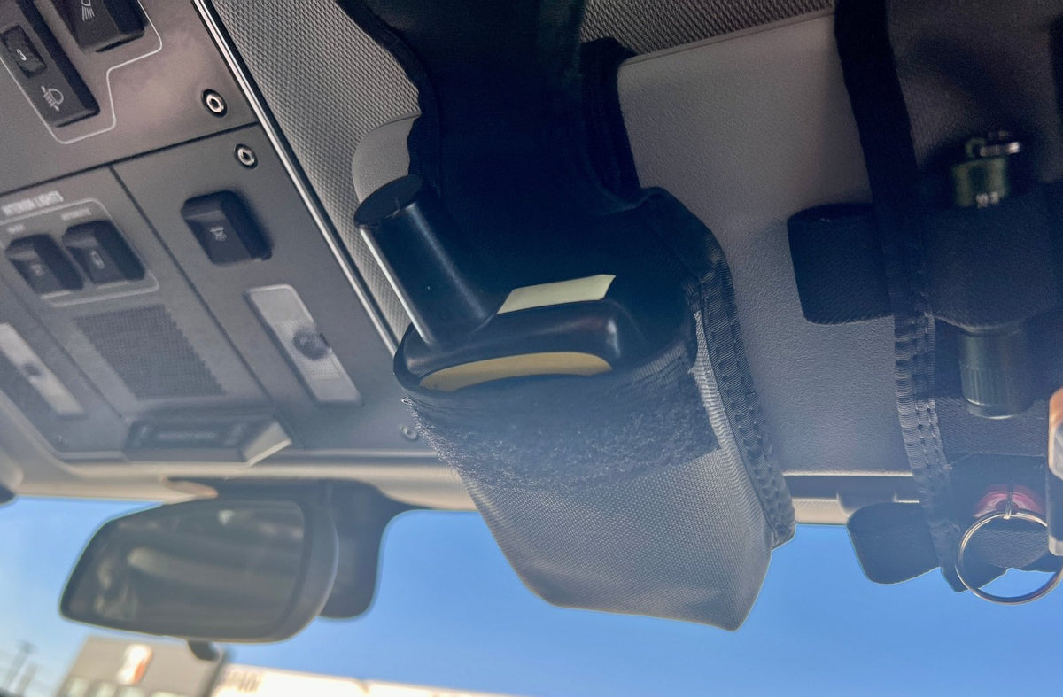 INEOS Grenadier Sun Visor Radio Pouch — Overland Gear Guy — photo 1