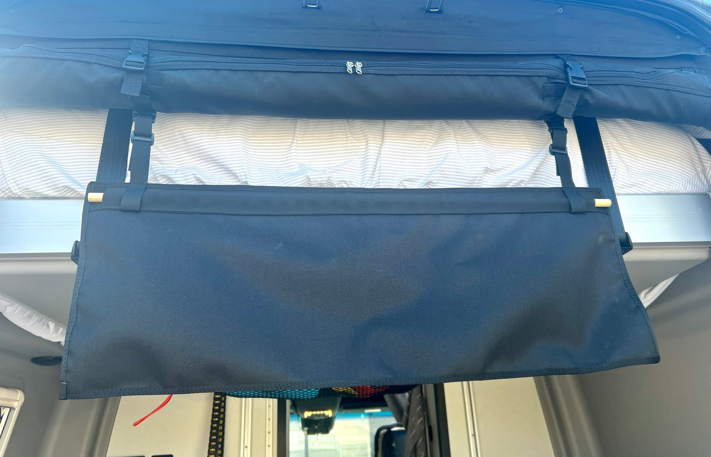 Revel Van Rear Storage Organizer with IPad pouch — Overland Gear Guy (photo 3) — photo 3