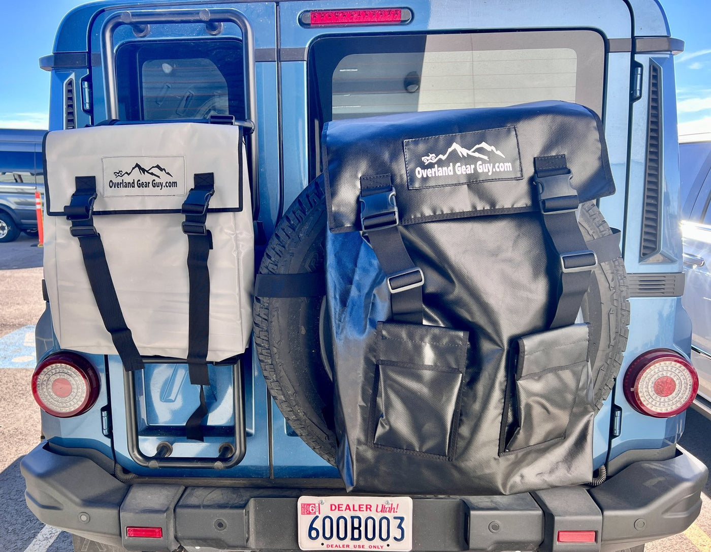 INEOS Grenadier Adventure Gear Bag Ladder — Overland Gear Guy (photo 6) — photo 6