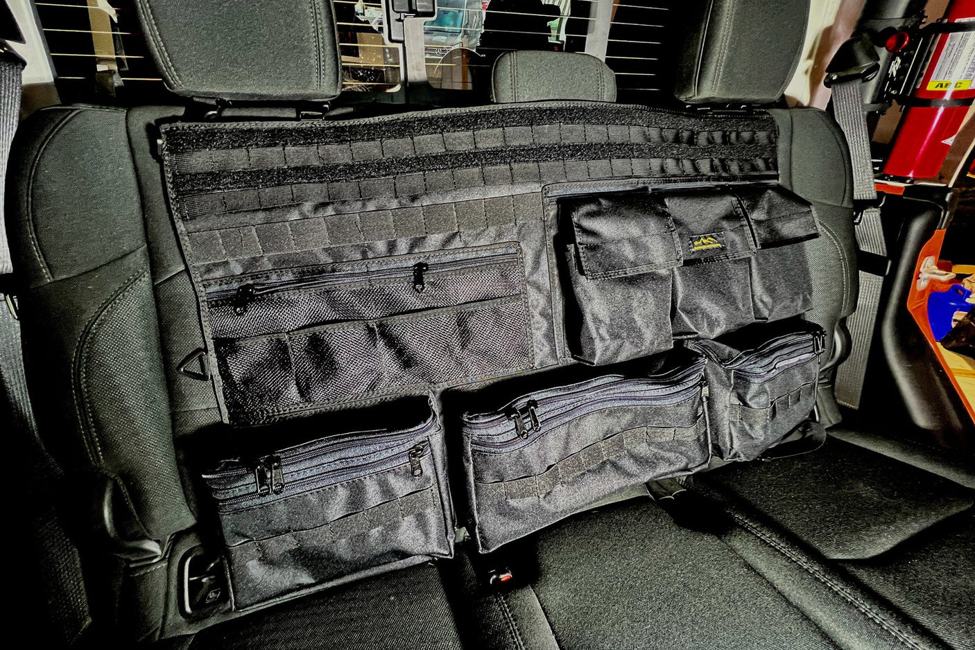 Rear Bench Seat Organizer — Overland Gear Guy (photo 14)