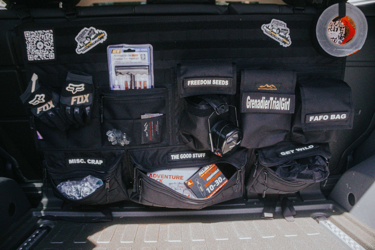 Rear Bench Seat Organizer — Overland Gear Guy (photo 20) — photo 20