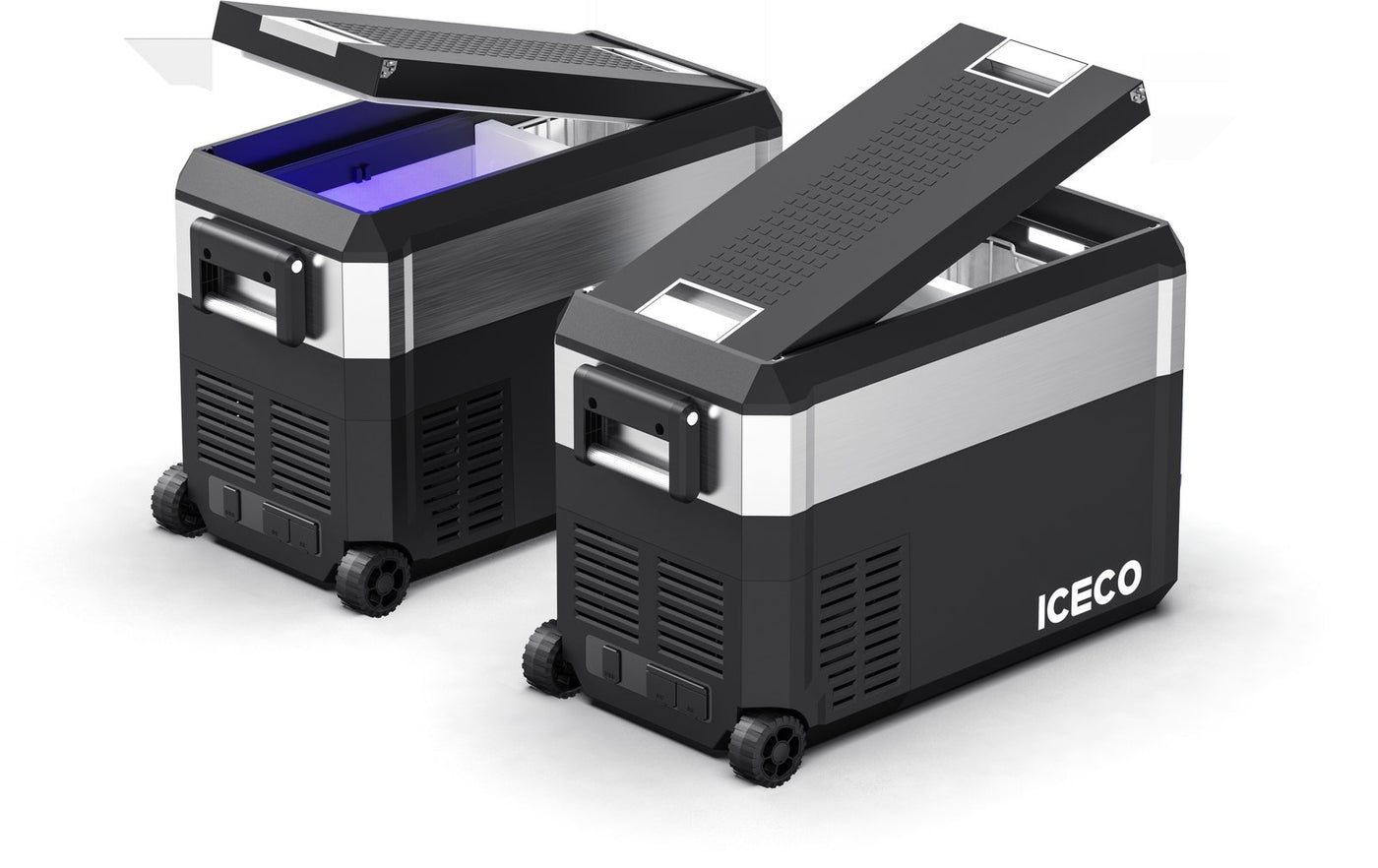 JP40 Pro Dual Zone Wheeled Portable Freezer | ICECO | 40 LT — photo 1