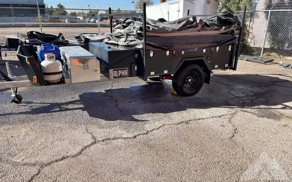 Black series 2020 Trailer Travel alpha series — used overland trailer for sale in Phoenix, AZ — photo 1