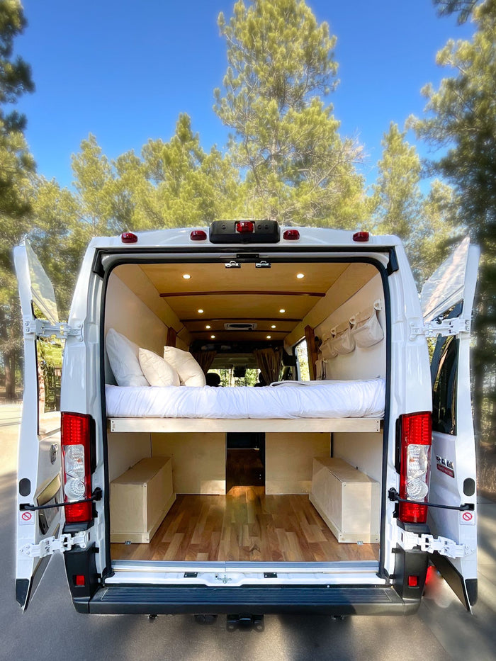 a white Ram ProMaster