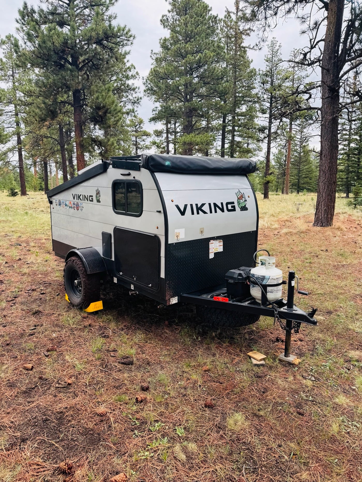 perfect for outdoor adventures.|Experience nature with this Viking travel trailer — photo 2