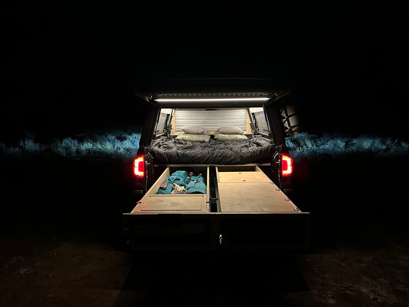 2023 Toyota Tacoma with Alu-Cab Contour Canopy 6ft bed