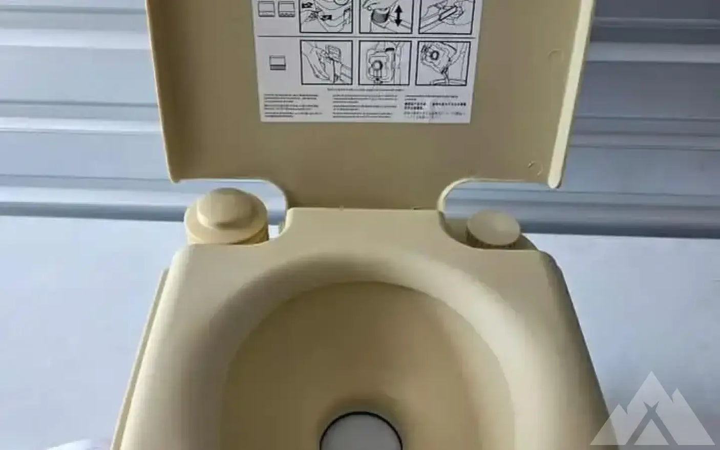 Brand New (but slightly beat up) Camping Toilet — new showers & toilets for sale (photo 4)