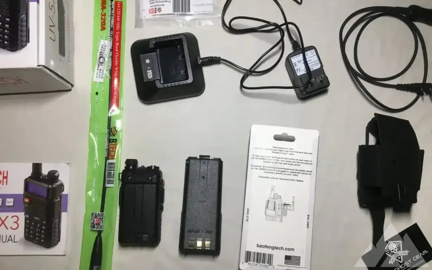 BTECH Radio bundle UV-5X3 Baofeng — used gear for sale (photo 10)