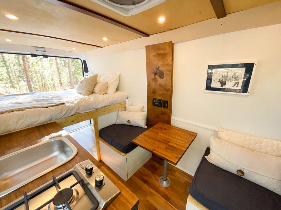 elevated bed