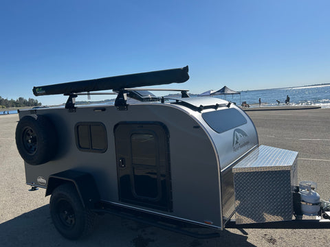 Aero Burnside Teardrop Camper-Lightweight, Stylish, and Ready to Roll! overland rental